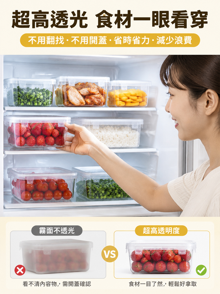 家用保鮮盒冰箱收納盒
