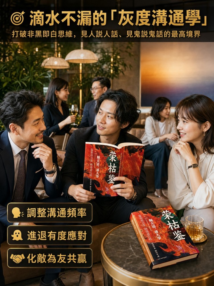 【老闆不敢讓你懂的帝王學】《榮枯鑑》看透人性底層邏輯：打破階級的權謀實戰指南
