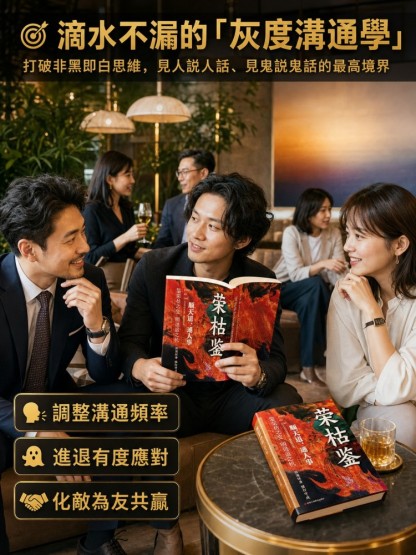 【老闆不敢讓你懂的帝王學】《榮枯鑑》看透人性底層邏輯：打破階級的權謀實戰指南