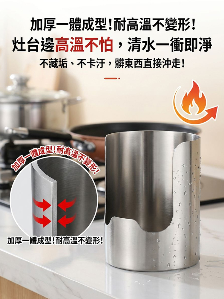 【精緻家庭必備】多功能加厚不銹鋼鍋蓋架