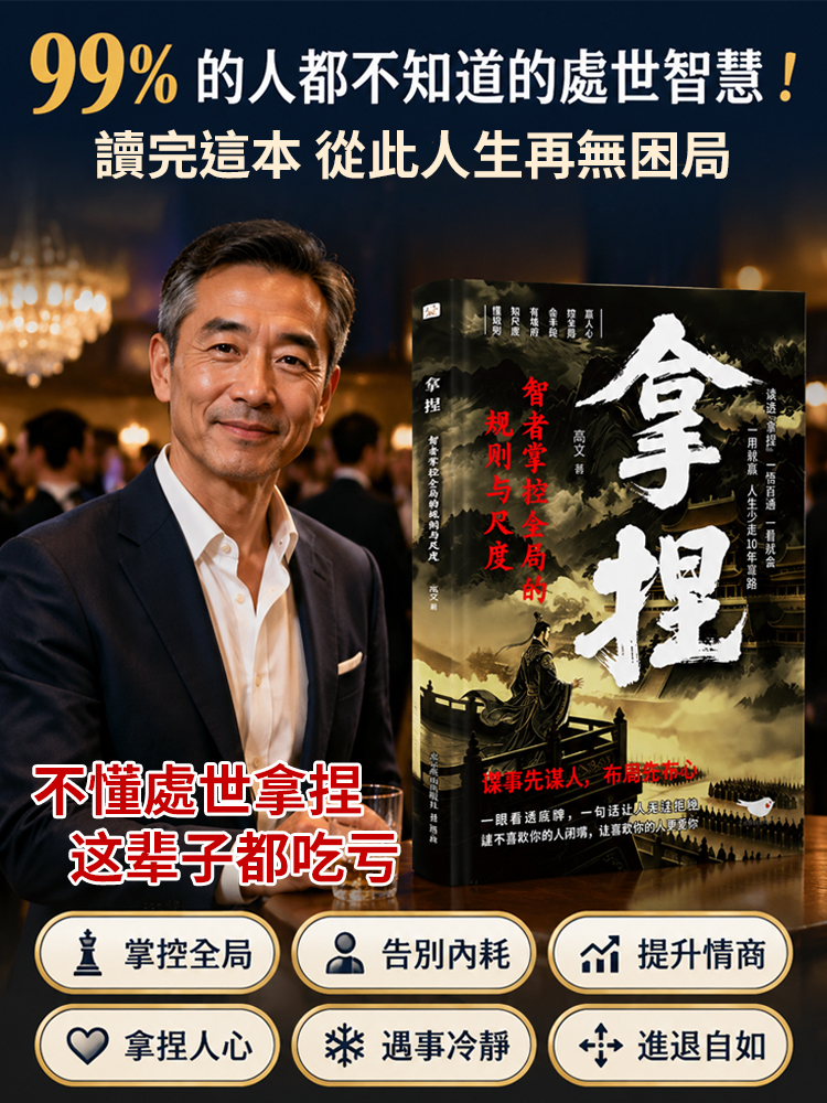 拿捏書籍 無往不利的處世智慧