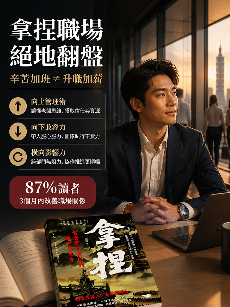 拿捏書籍 無往不利的處世智慧