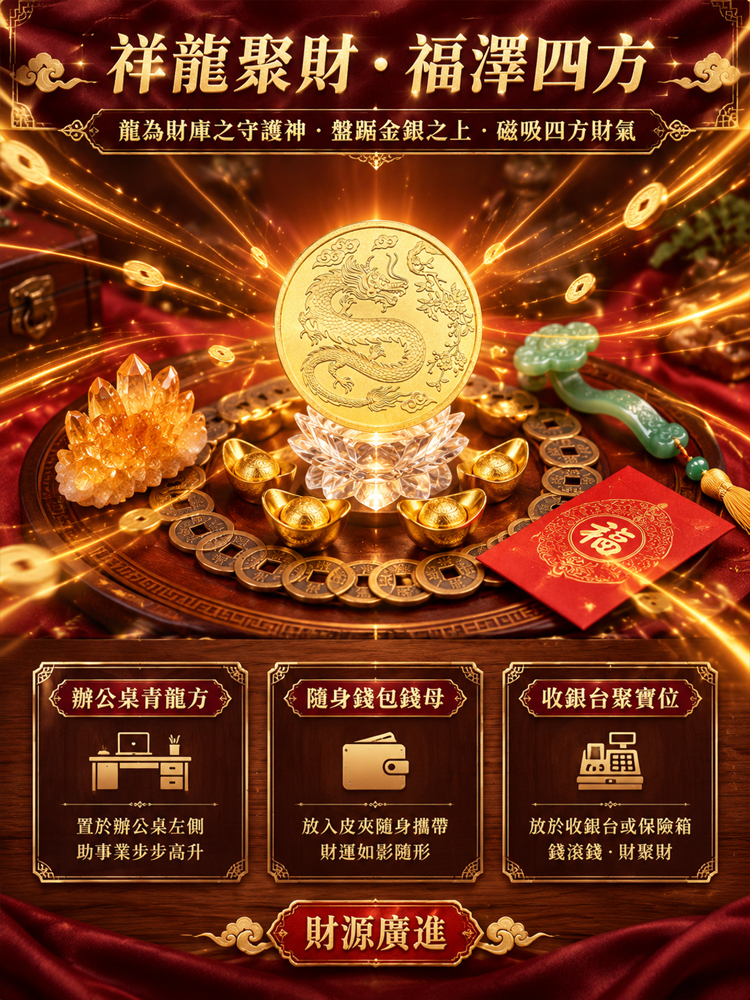 龍抬頭紀念章硬幣