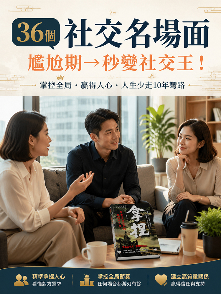 拿捏書籍 無往不利的處世智慧