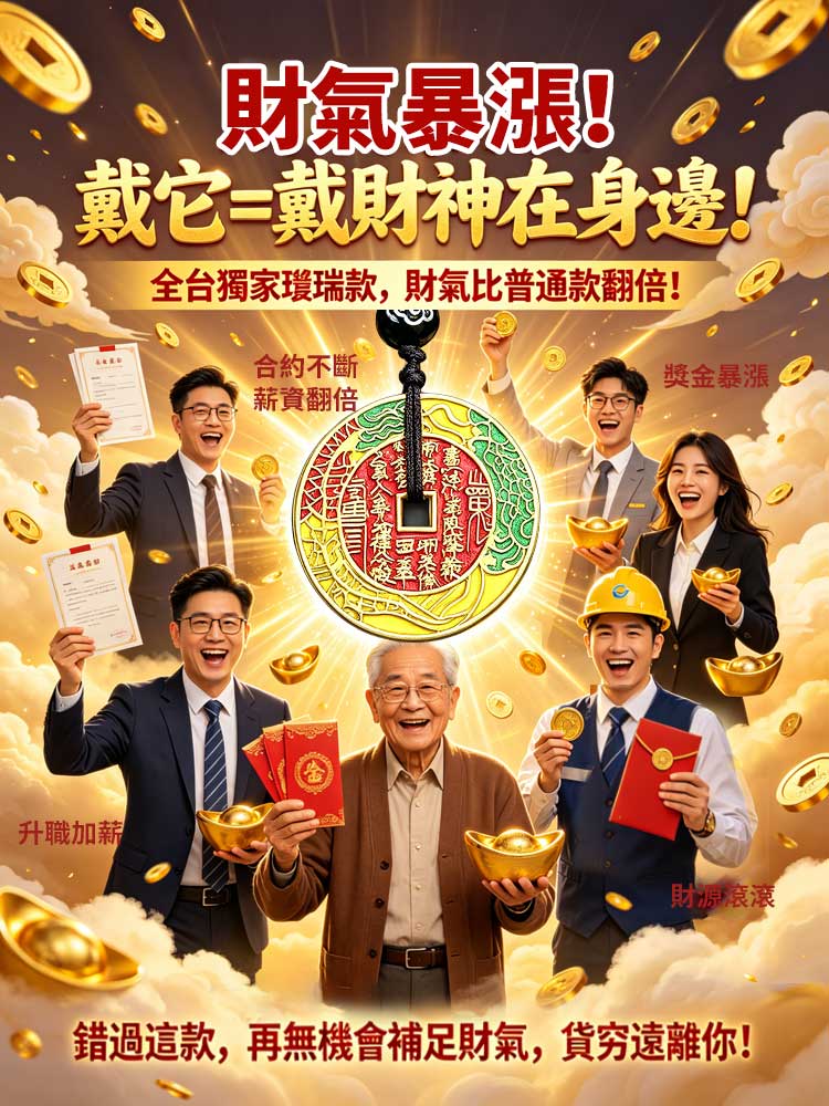 全台獨家！補足財氣琺瑯版山鬼花錢