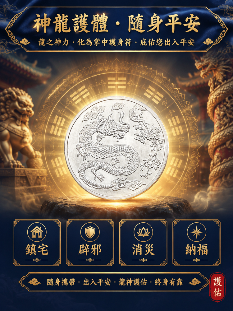 龍抬頭紀念章硬幣