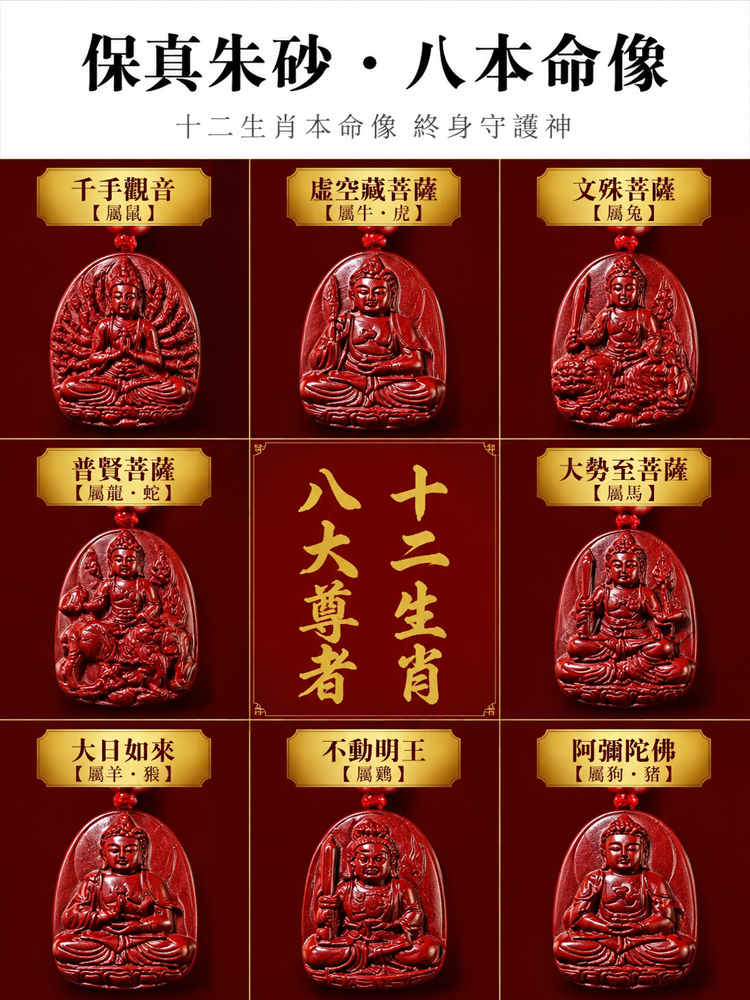 化煞防小人！ 「開運三合貴人・本命佛平安扣」
