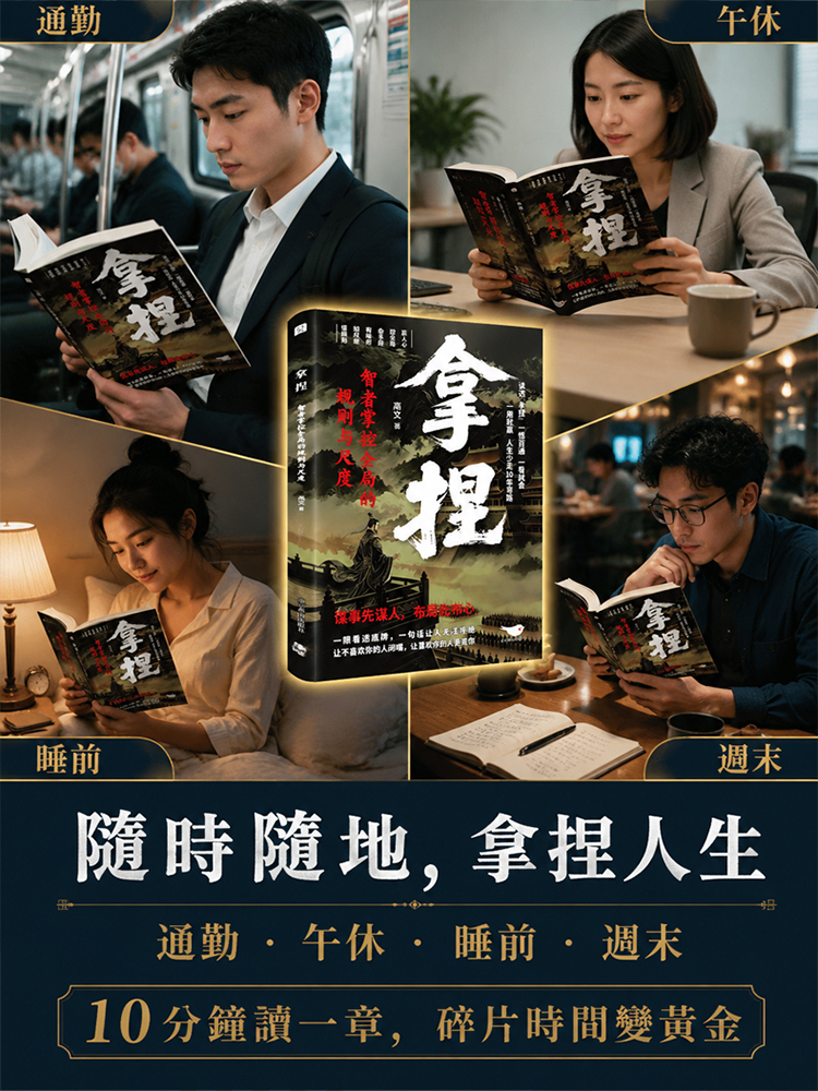 拿捏書籍 無往不利的處世智慧
