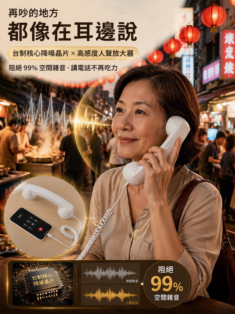 【全腦防護】物理防輻射健康話筒