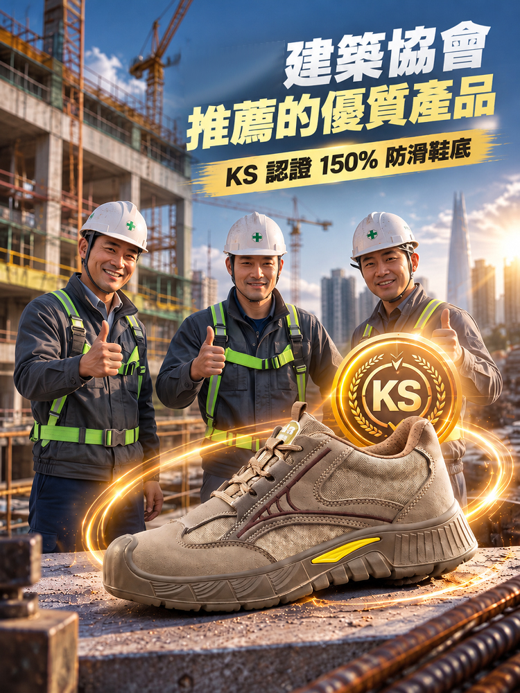 防滑耐磨輕盈透氣安全鞋