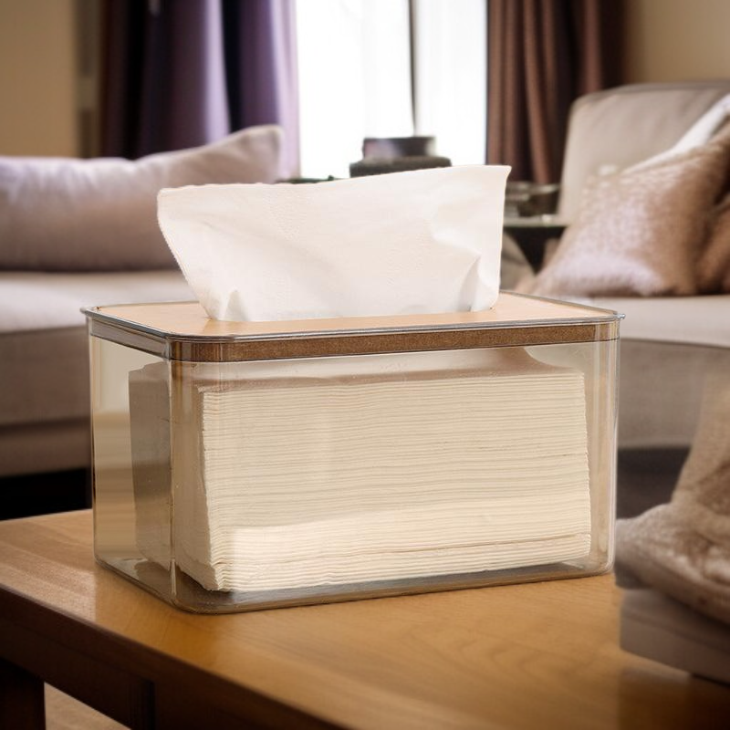 透明紙巾收納盒