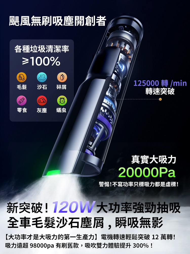 多合一無線多功能吸塵器