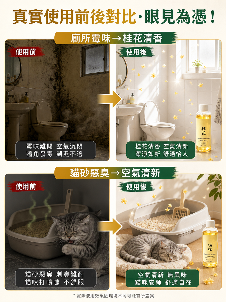 【全屋桂花香】桂花清新劑