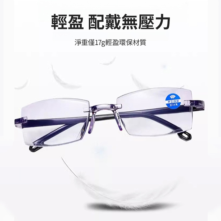智慧黑科技防輻射變焦老花眼鏡