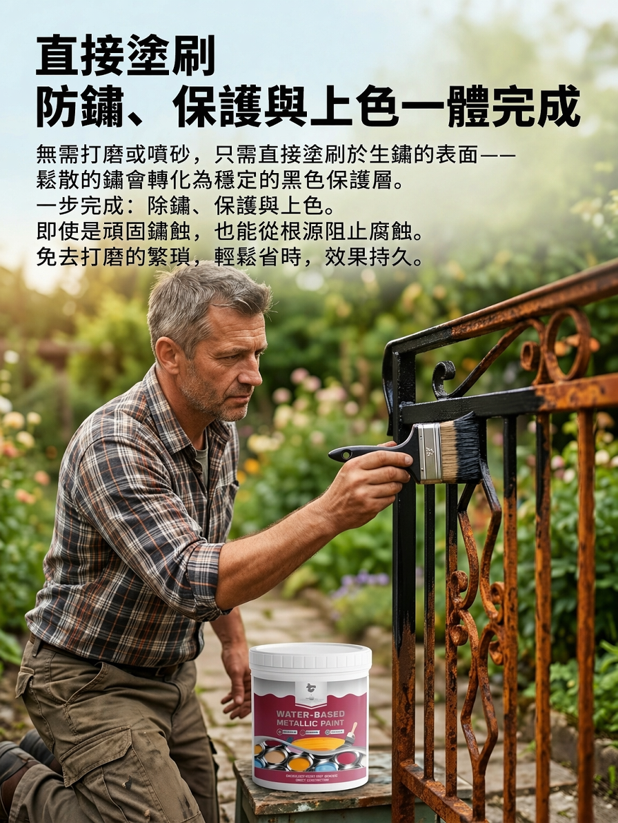 HFH-JUEFISH黑色水性金屬漆