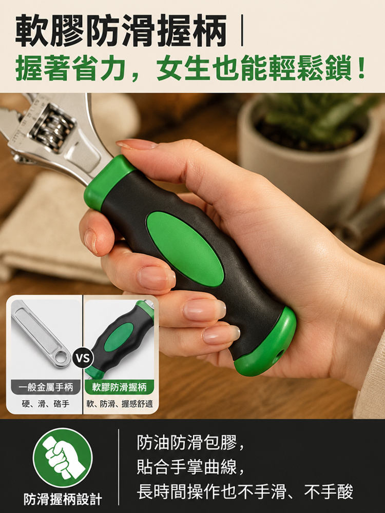 小號迷你多功能活動扳手