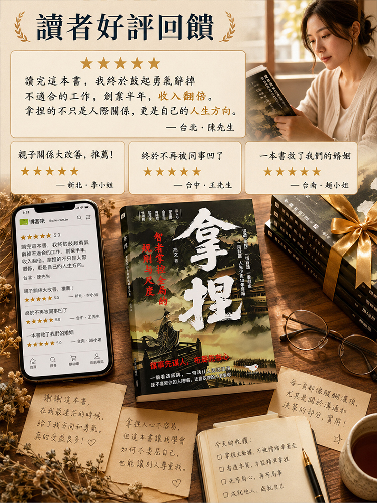 拿捏書籍 無往不利的處世智慧