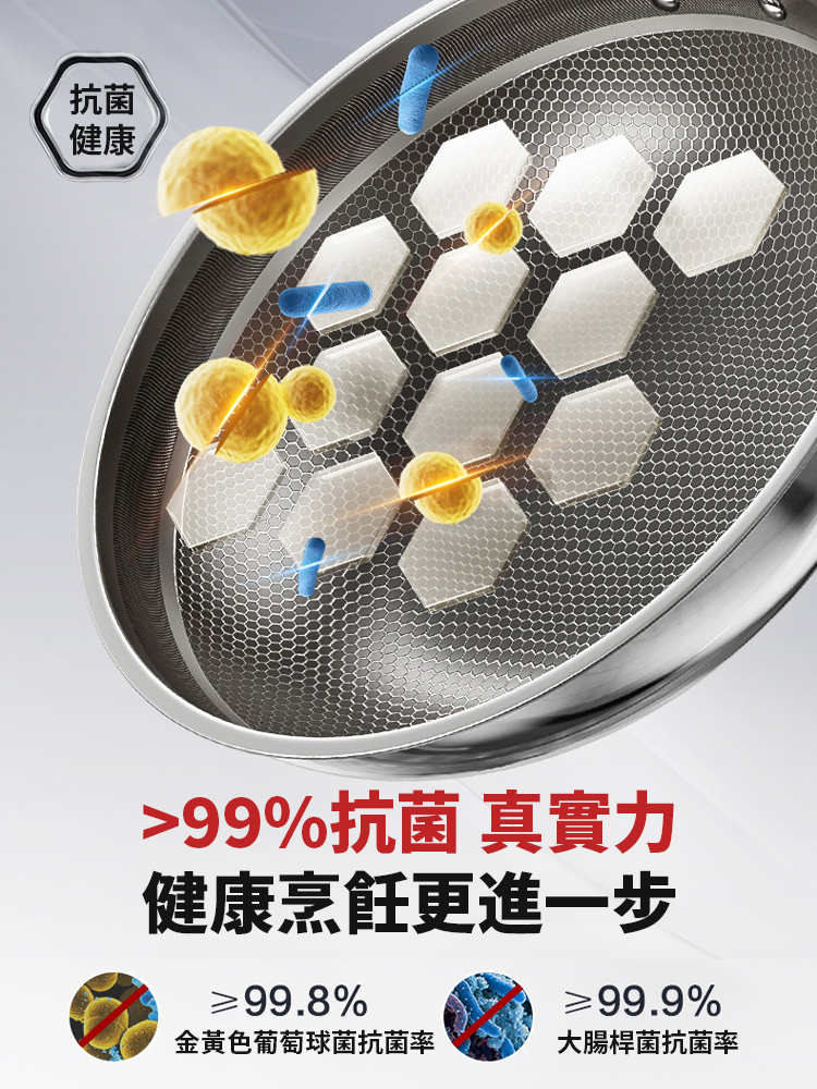 新款陶瓷不沾鍋炒鍋家用炒菜鍋