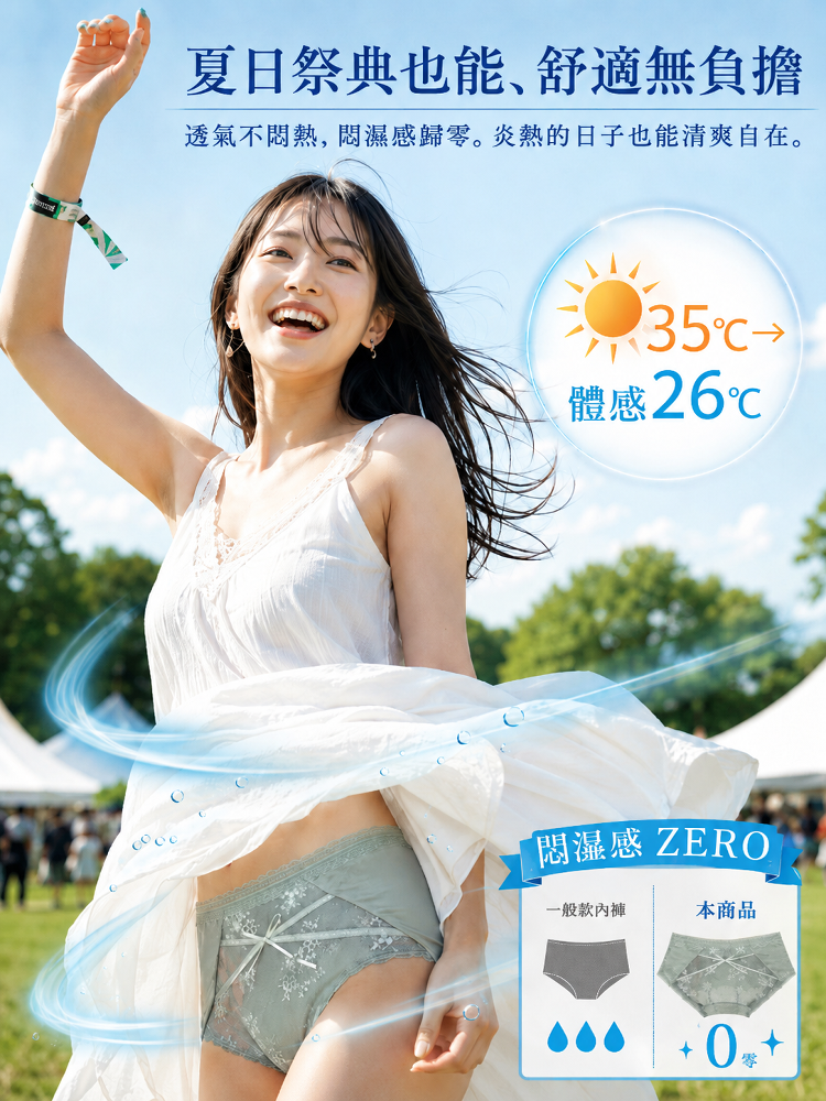 SL-日式鏤空蕾絲低腰三角褲