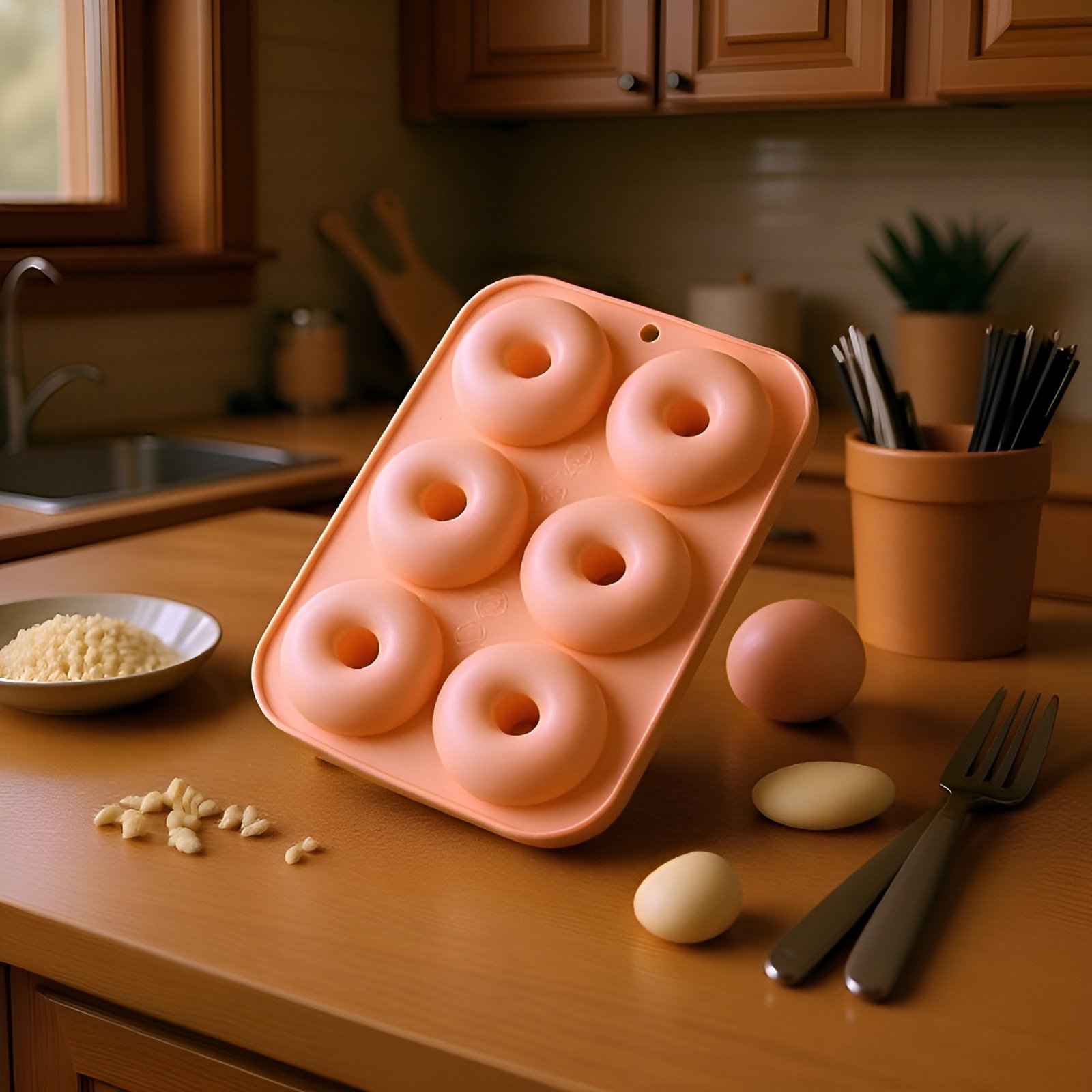 親子DIY甜甜圈烘焙模具