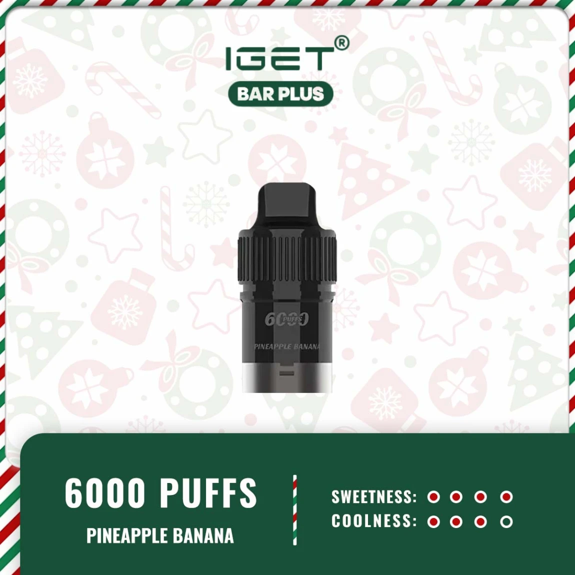 Iget Bar Plus Pod – Pineapple Banana Ice