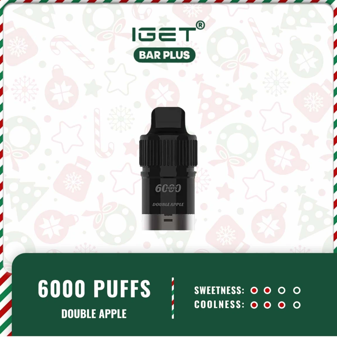 Iget Bar Plus Pod – Double Apple Ice