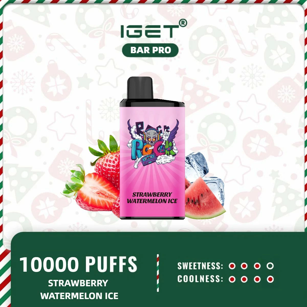 IGET BAR PRO – STRAWBERRY WATERMELON ICE