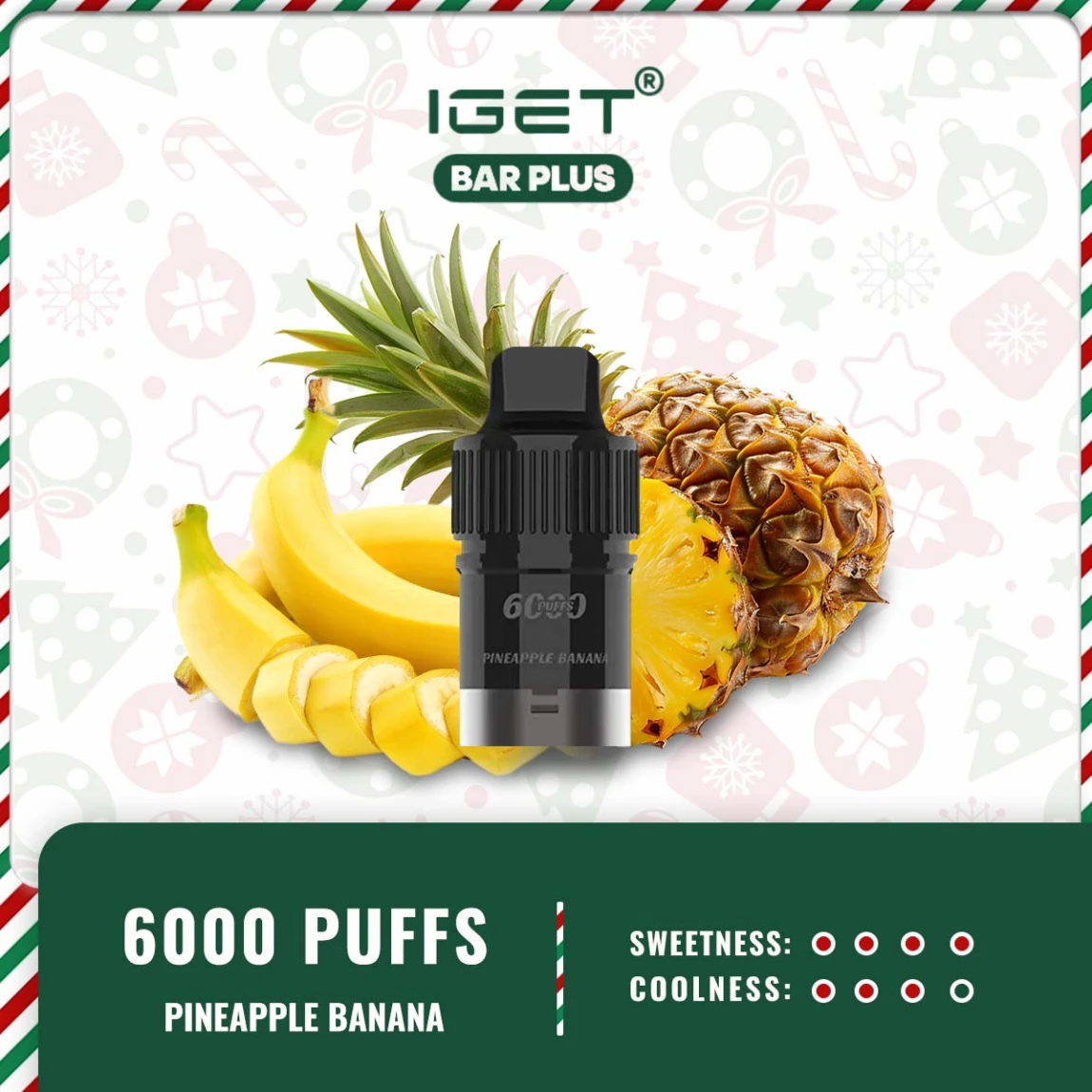 Iget Bar Plus Pod – Pineapple Banana Ice