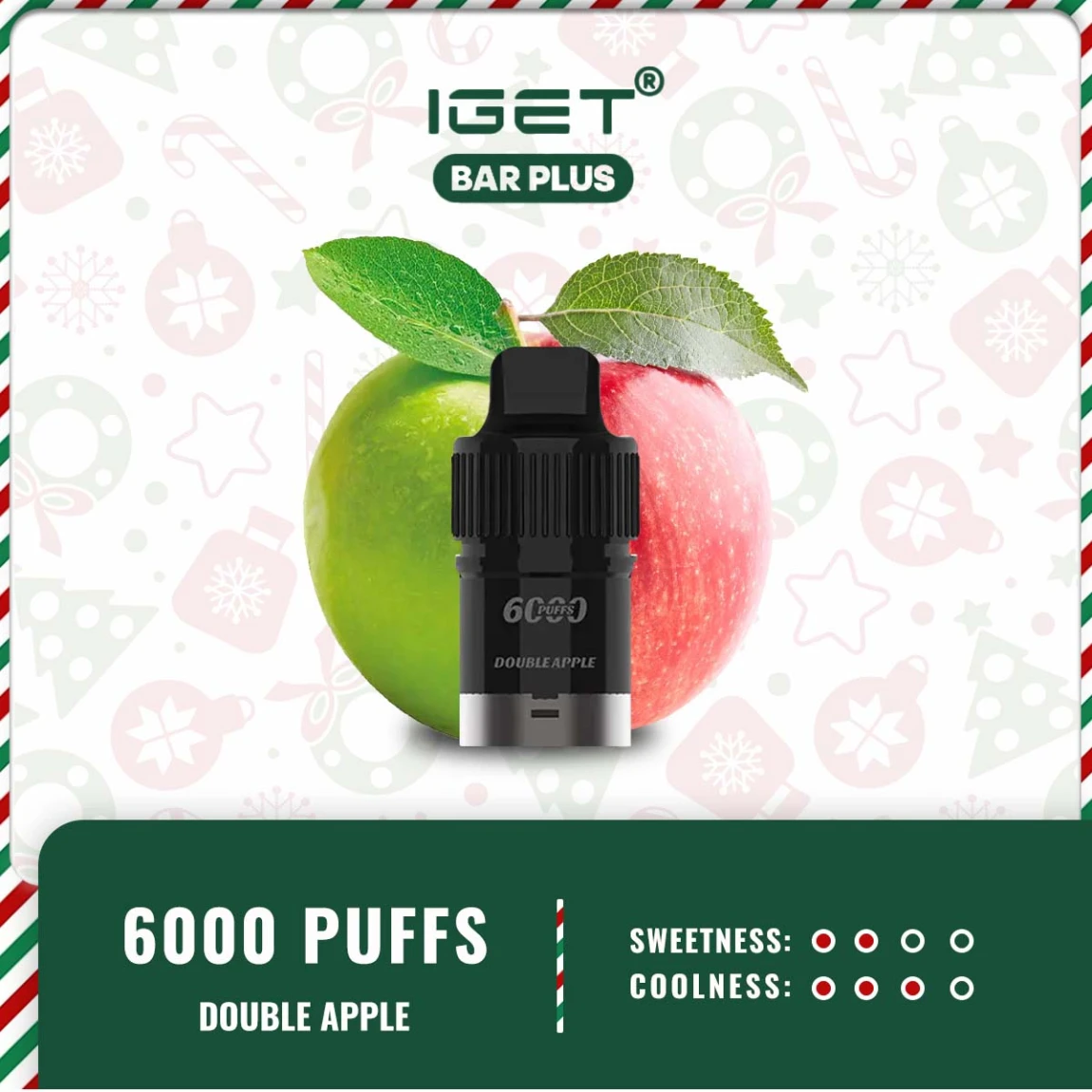 Iget Bar Plus Pod – Double Apple Ice
