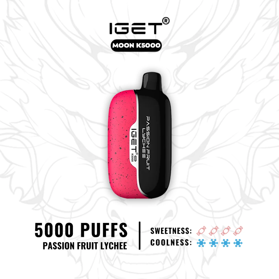 IGET MOON – PASSION FRUIT LYCHEE ICE