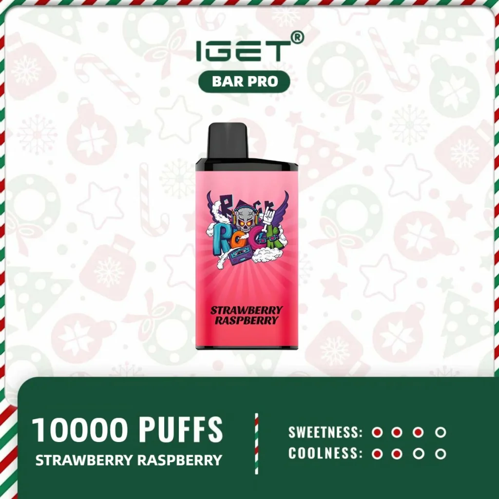 IGET BAR PRO – STRAWBERRY RASPBERRY ICE