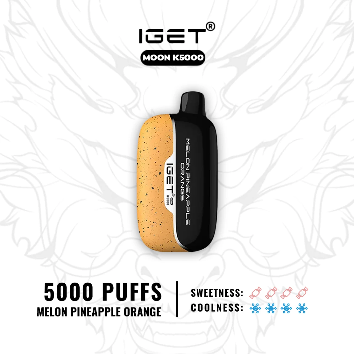 IGET MOON – MELON PINEAPPLE ORANGE ICE