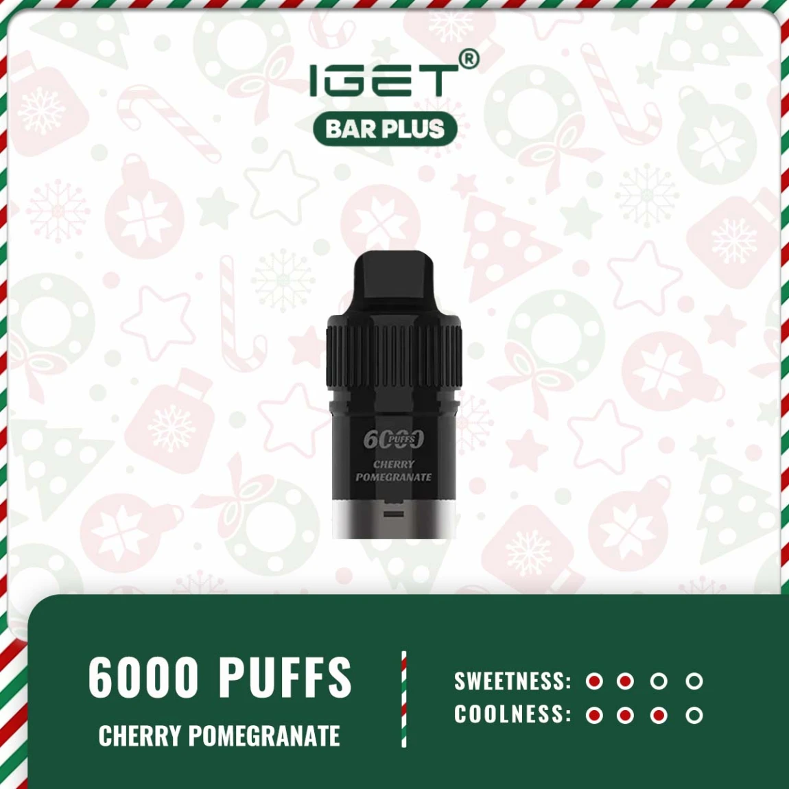 Iget Bar Plus Pod – Cherry Pomegranate Ice