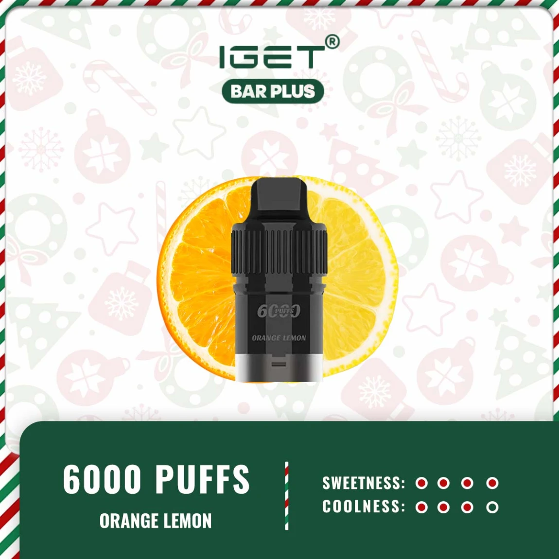 Iget Bar Plus Pod – Orange Lemon Ice