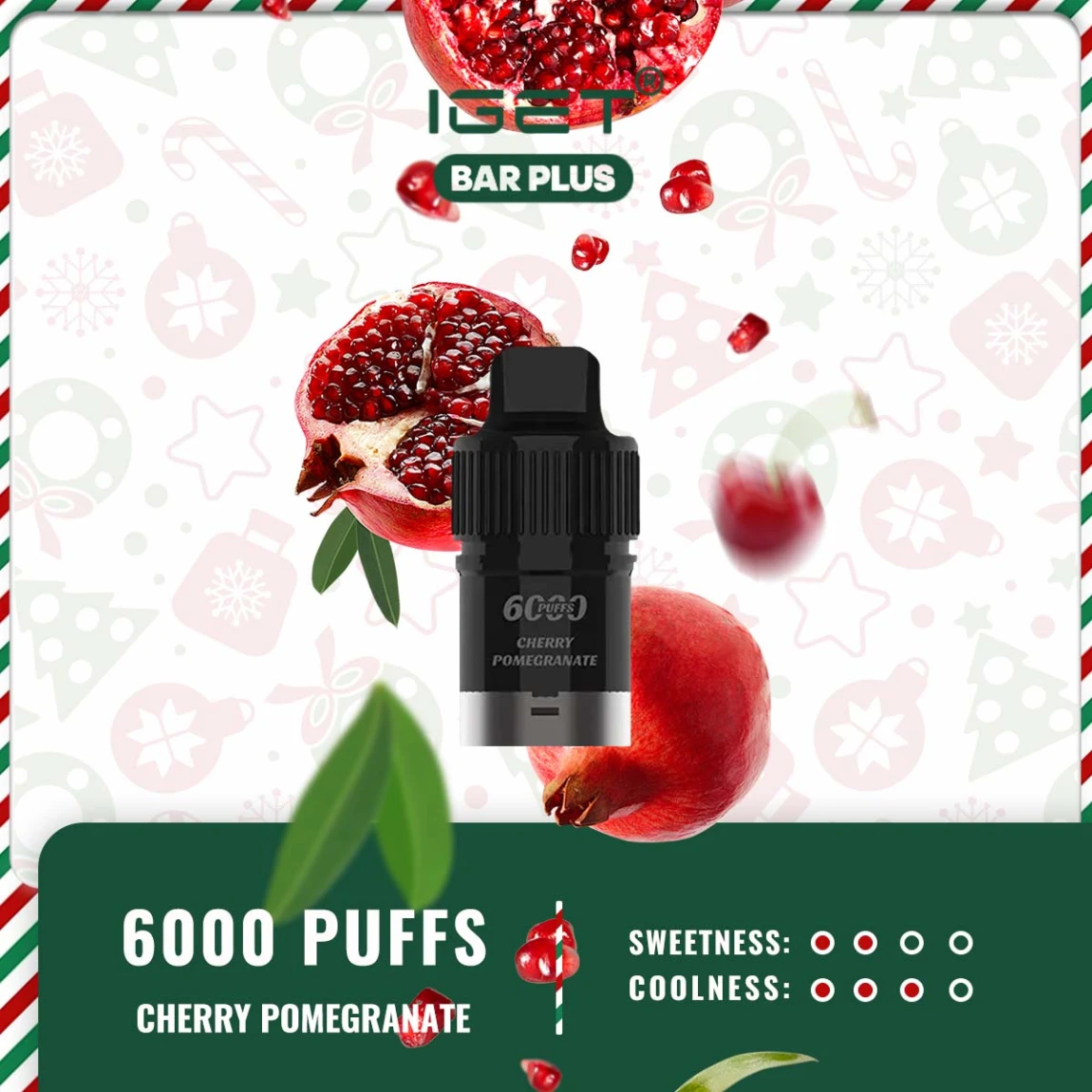 Iget Bar Plus Pod – Cherry Pomegranate Ice