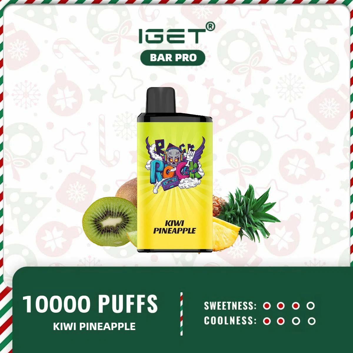 IGET BAR PRO – KIWI PINEAPPLE ICE