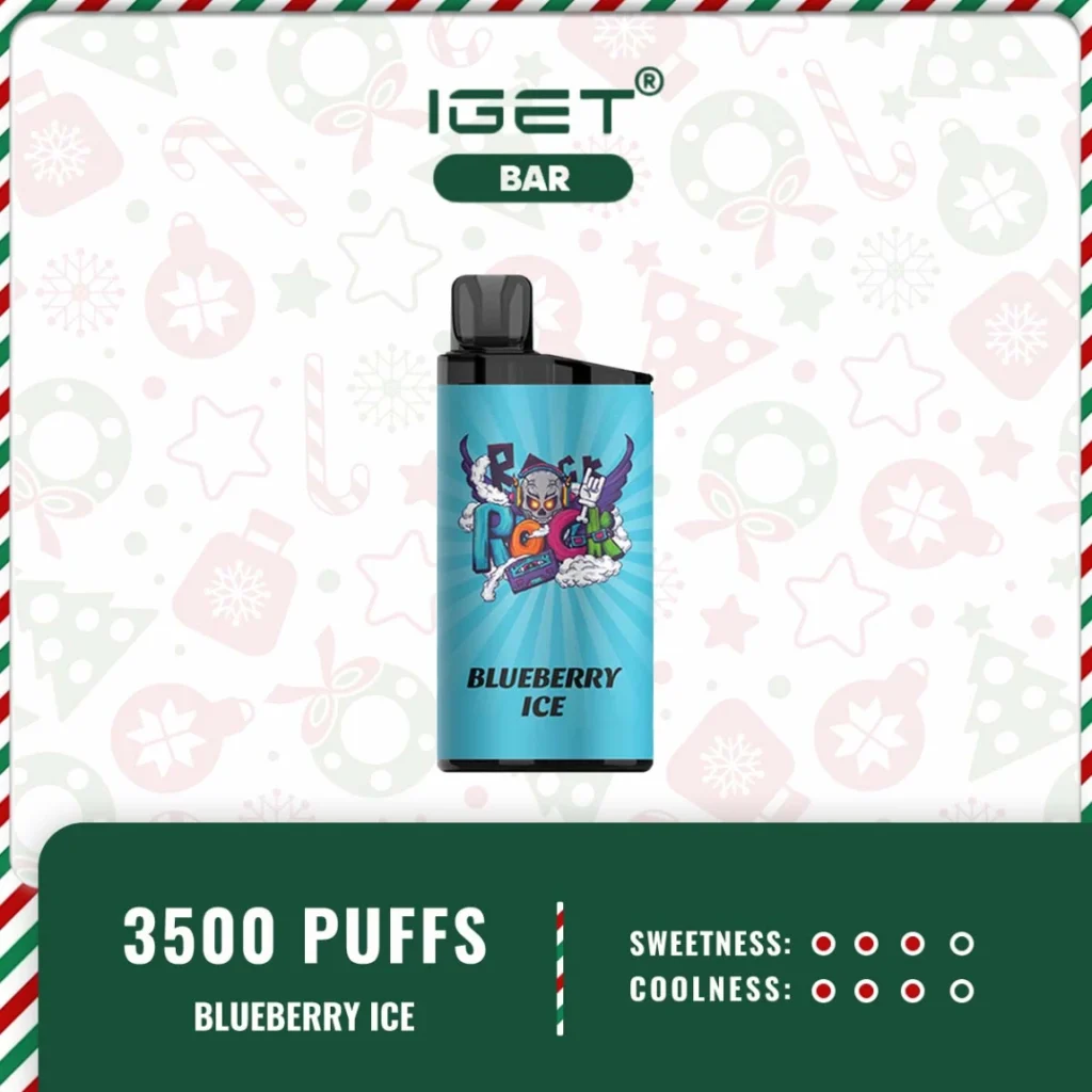 IGET BAR 3500 PUFFS- BLUEBERRY ICE