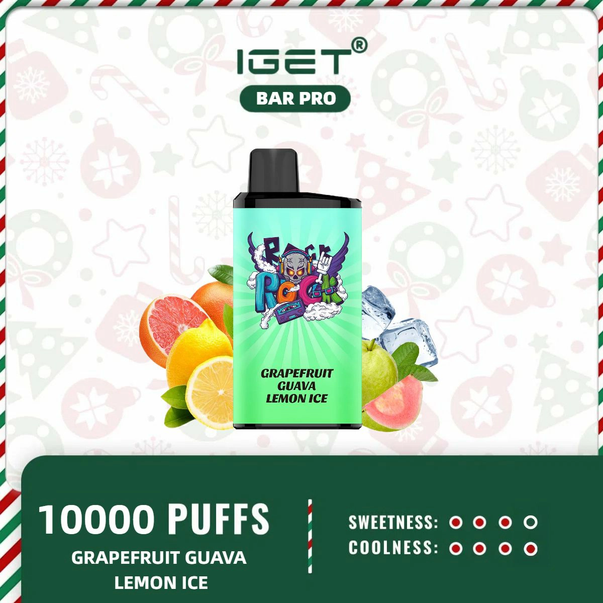 IGET BAR PRO – GRAPEFRUIT GUAVA LEMON ICE