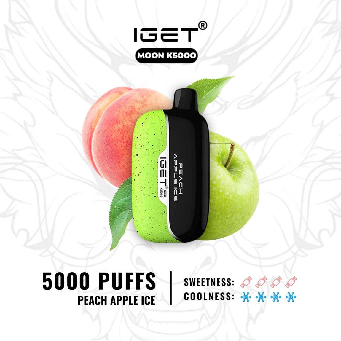 IGET MOON – PEACH APPLE ICE
