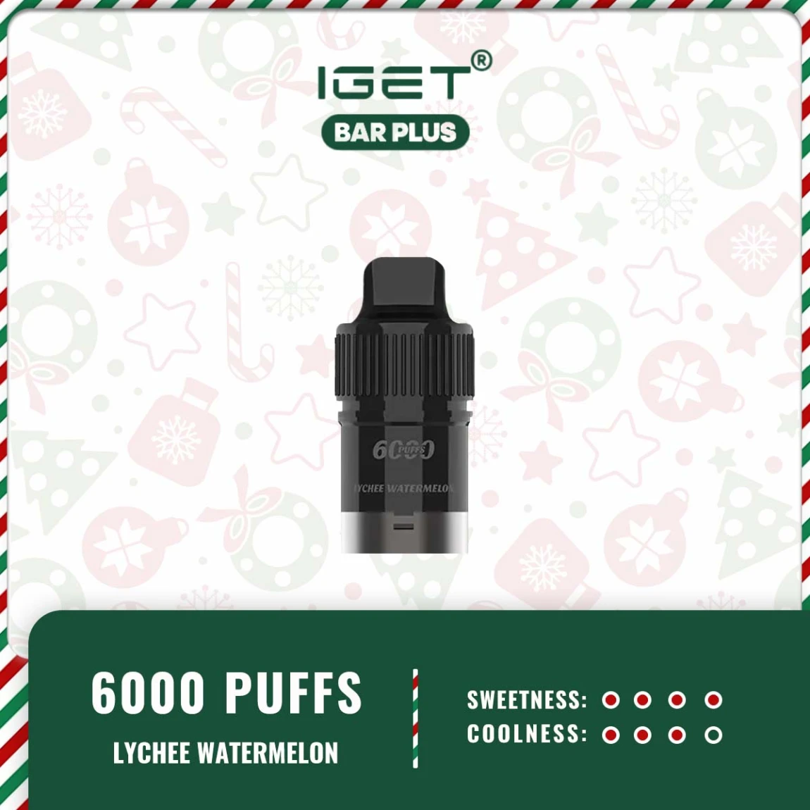 Iget Bar Plus Pod – Lychee Watermelon Ice