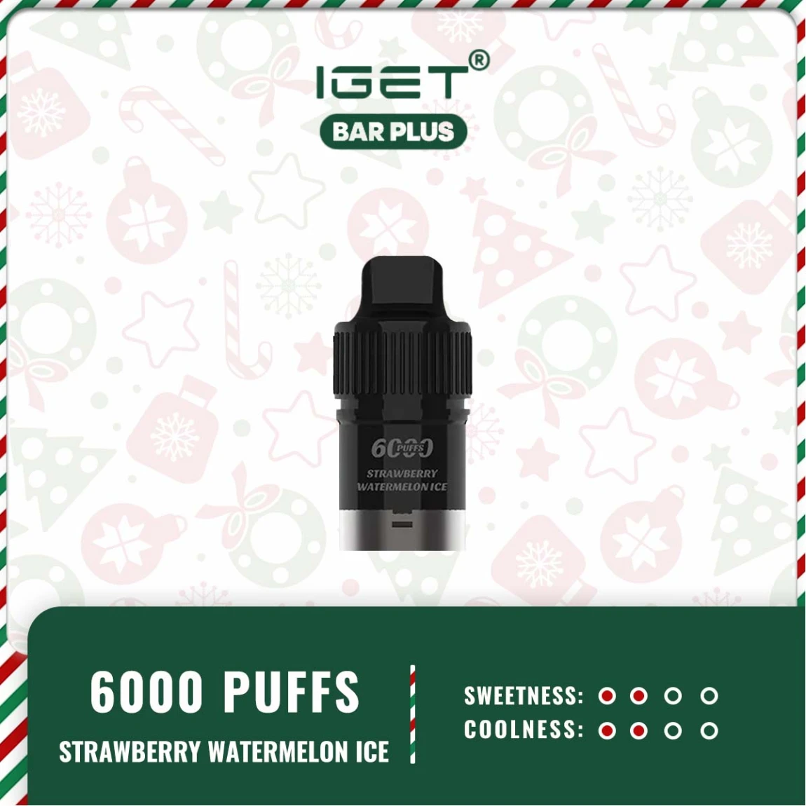 Iget Bar Plus Pod – Strawberry Watermelon lce
