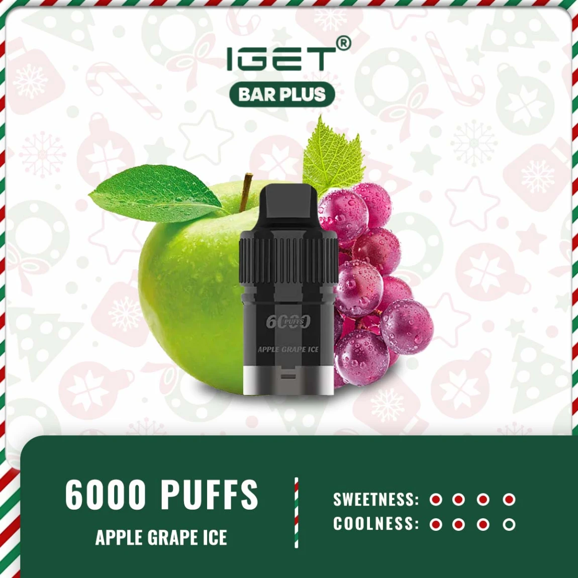 Iget Bar Plus Pod – Apple Grape Ice