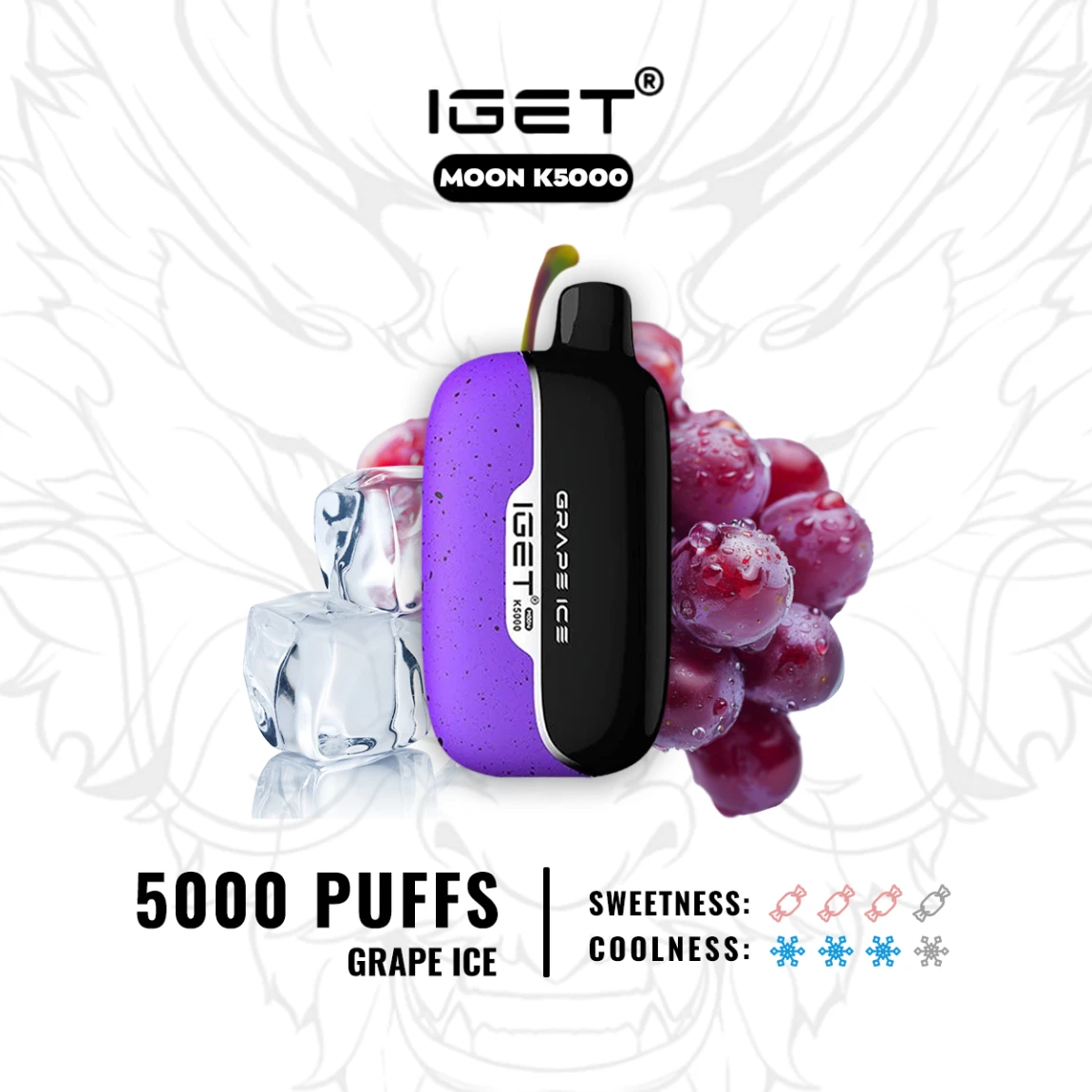 IGET MOON – GRAPE ICE