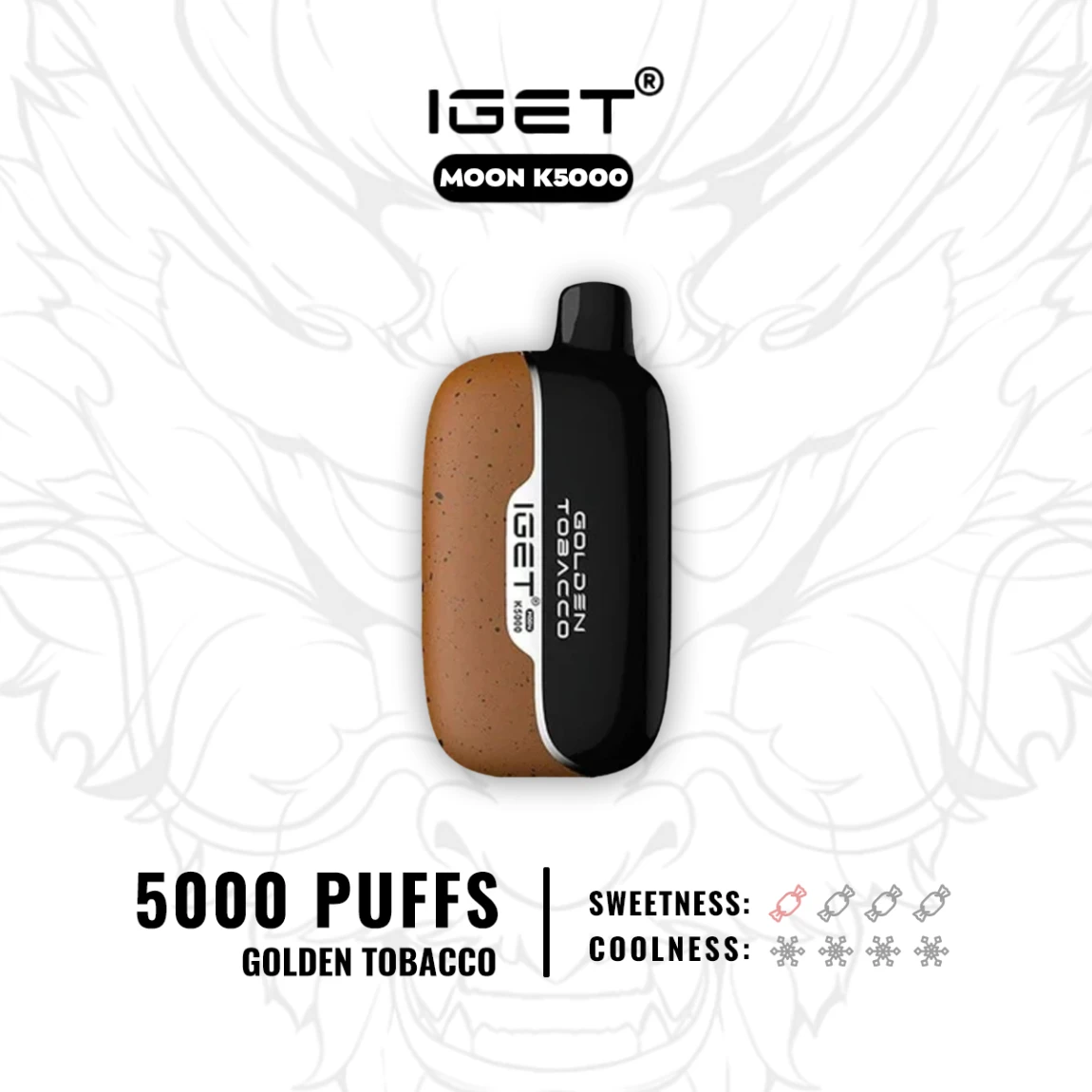 IGET MOON – GOLDEN TOBACCO ICE