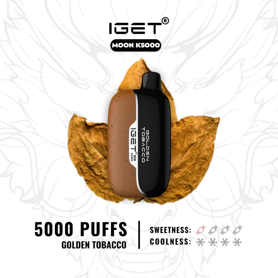 IGET MOON – GOLDEN TOBACCO ICE