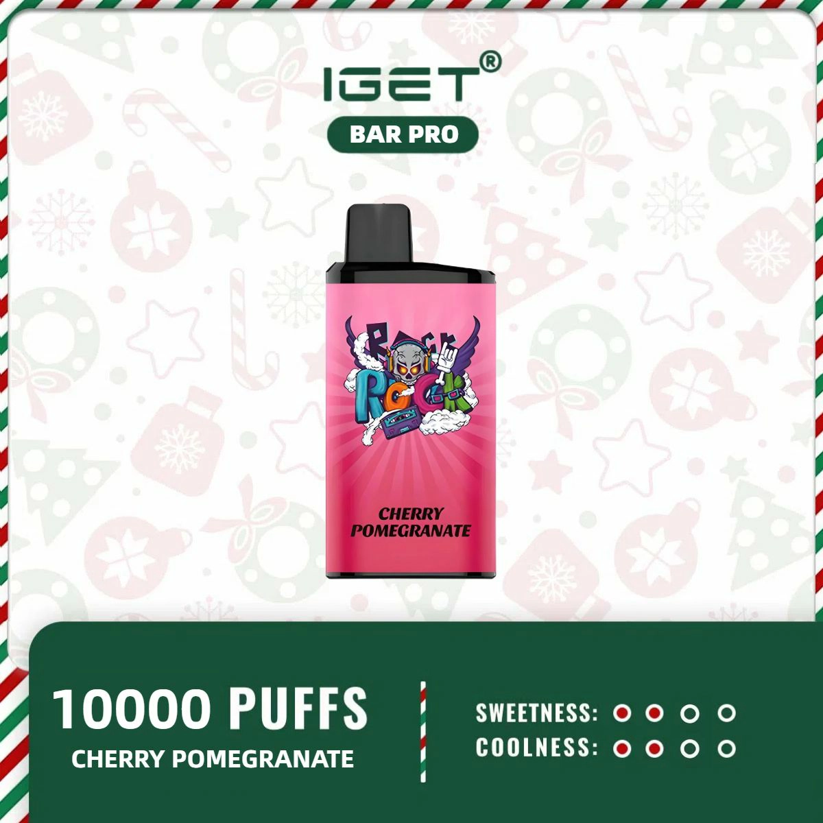 IGET BAR PRO – CHERRY POMEGRANATE ICE