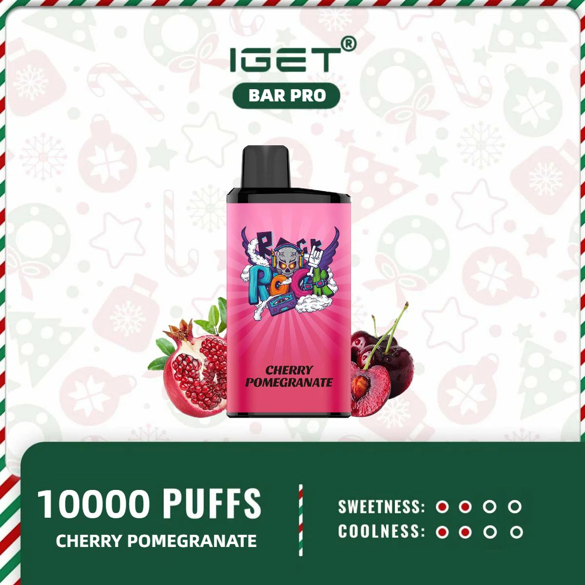 IGET BAR PRO – CHERRY POMEGRANATE ICE
