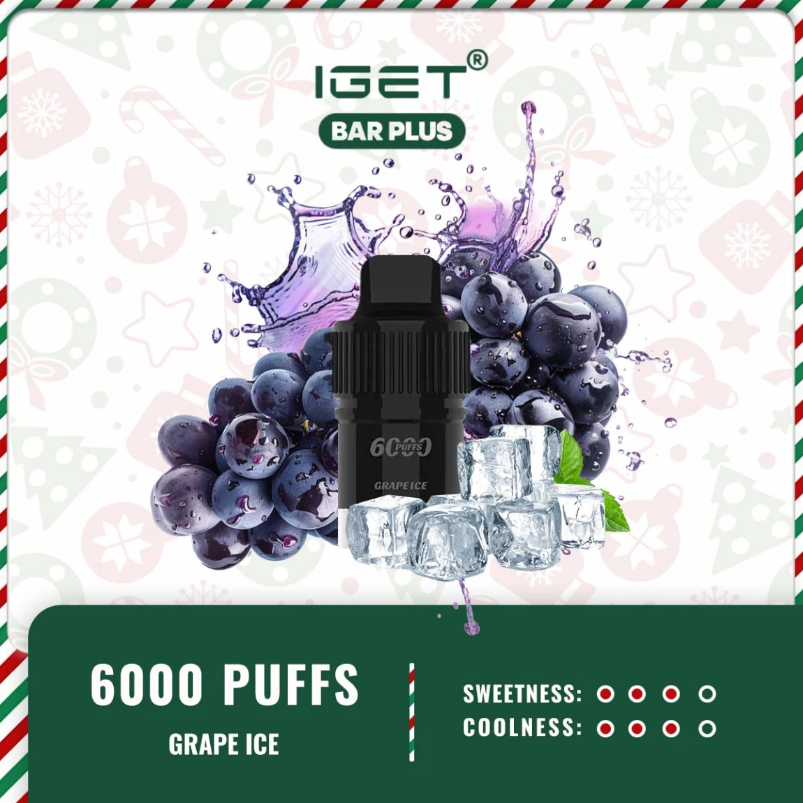 Iget Bar Plus Pod – Grape ice