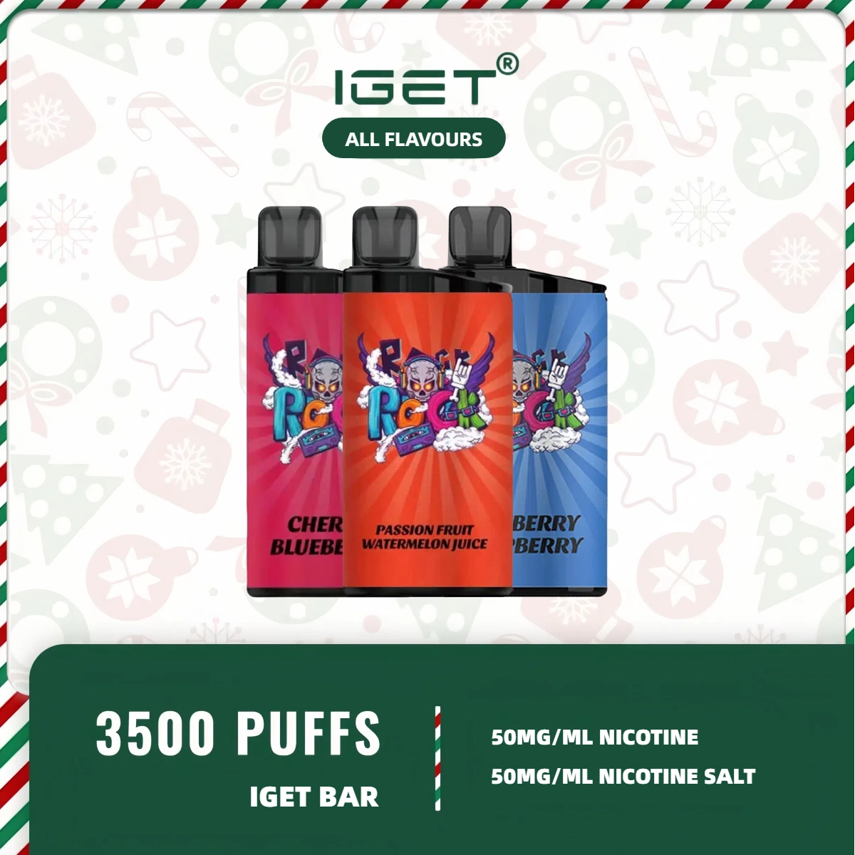 IGET BAR 3500 PUFFS