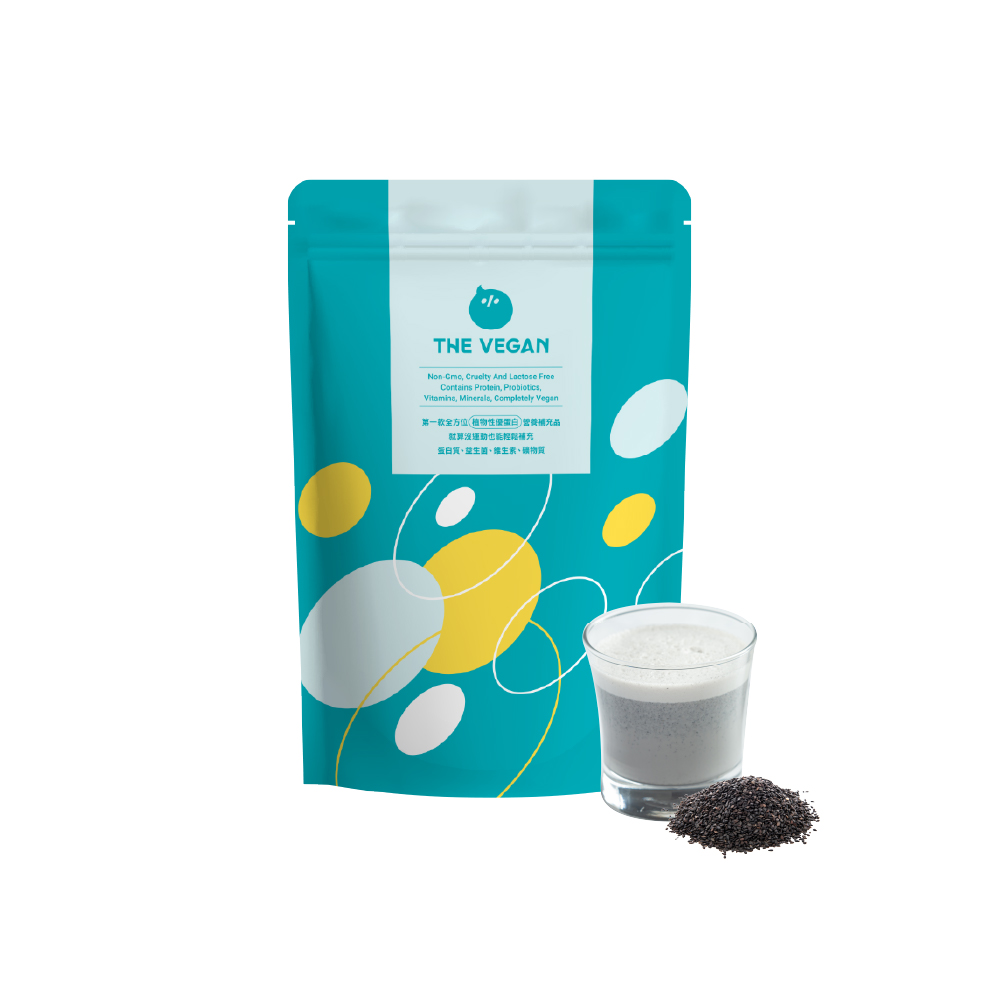 【THE VEGAN】Classic Plant-Based Protein 1KG - Sesame